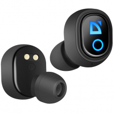 Bluetooth-гарнитура Defender Twins 639 черный