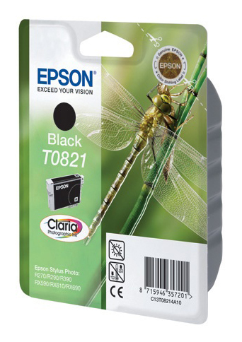 Картридж для принтера и МФУ Epson C13T11214A10 black для R270/290/RX590