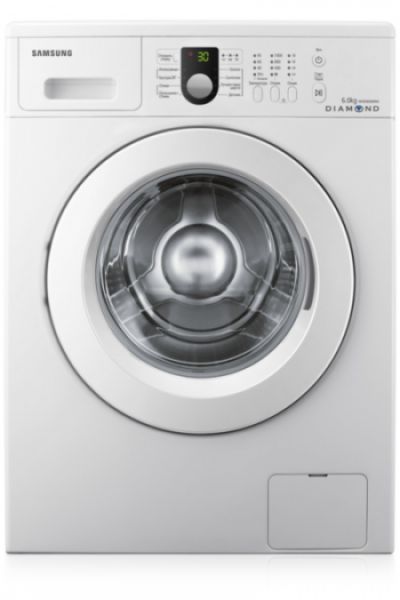 Стиральная машина Samsung WF-8590NLW9 фронтальная 6 кг белый